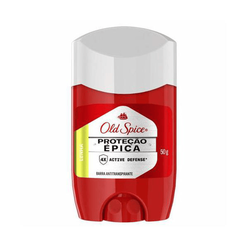 Desodorante Stick Old Spice Antitranspirante Protecao Epica Lenha 50G