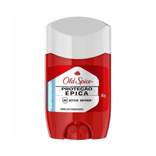 Desodorante Stick Old Spice Antitranspirante Protecao Epica Mar Profundo 50G