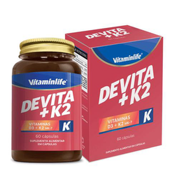 Imagem do produto Devita + K2 60Caps Vitaminlife