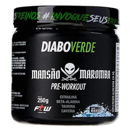 Imagem do produto Diabo Verde Preworkout Mansao Maromba Black Ice Ftw 250G