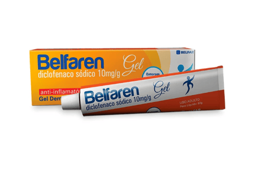 Imagem do produto Diclofenaco Sódico 50Mg - 20 Comprimidos Revestido De Liberação Retardada Belfar Genérico