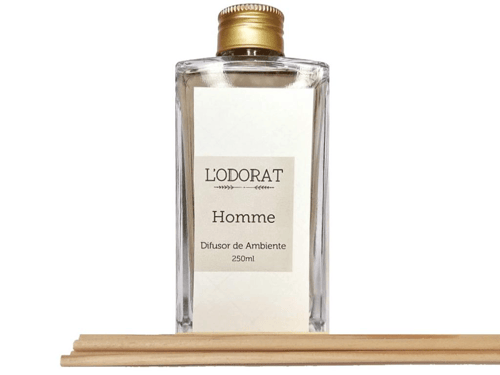 Difusor Com Varetas Homme 250 Ml Fragrncia: Homme L'odorat