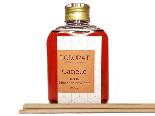 Difusor Com Varetas Refil Canelle 250 Ml Fragrncia:canelle L'odorat