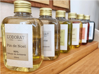 Difusor Com Varetas Refil Pin De Noel 250 Ml Fragrncia:pin De Noel L'odorat