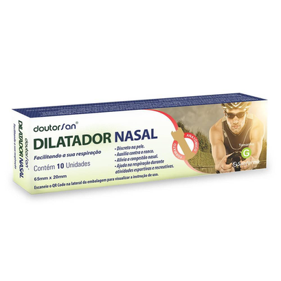 Dilatador Nasal Doutorsan Tamanho G Com 10 Unidades Panvel Farmácias