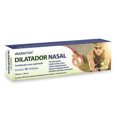 Imagem do produto Dilatador Nasal Doutorsan Tamanho M Com 10 Unidades Panvel Farmácias
