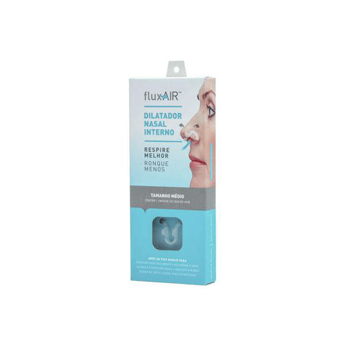 Imagem do produto Dilatador Nasal Interno Flux Air Com 1 Unidade Tamanho Médio