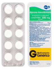 Imagem do produto Dipirona 500Mg - 10 Comprimidos Genérico Vitamedic