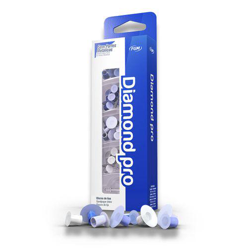 Imagem do produto Disco De Lixa Diamond Pro Sortido 8/12Mm Com 56 Fgm
