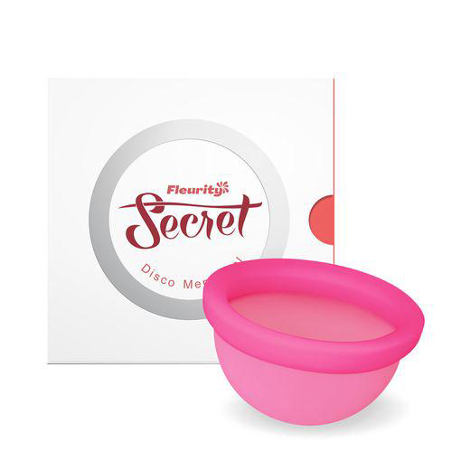 Imagem do produto Disco Menstrual Fleurity Secret Rosa Com 1 Unidade