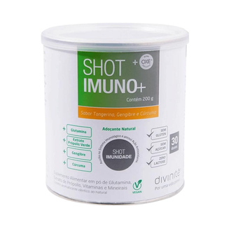 Imagem do produto Divinitè Shot Imuno Sabor Tangerina, Gengibre E Cúrcuma 200G