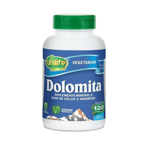 Imagem do produto Dolomita 120 Cápsulas Unilife