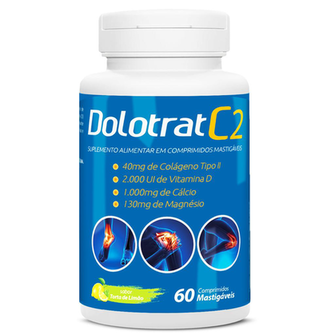 Imagem do produto Dolotrat C2 Colágeno Tipo Ii 40G 60 Comprimidos