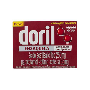 Doril Enxaqueca 18 Comprimidos