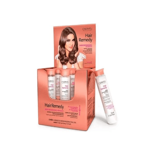 Imagem do produto Dose Reparadora 6 Ampolas Hair Remedy Cadiveu 15Ml