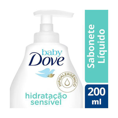 Dove Baby Sabonete Liquido Hidratacao Sensivel 200Ml