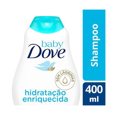 Dove Baby Shampoo Hidratante Enriquecida 400Ml