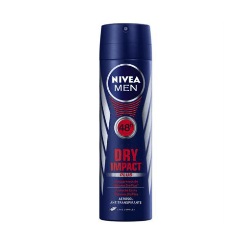 Desodorante Nivea Aerossol Men Dry Impact Leve 150ml Pague 120ml