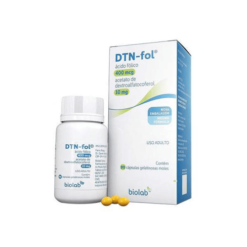 Dtnfol - 400Mcg + 10Mg 90 Comprimidos