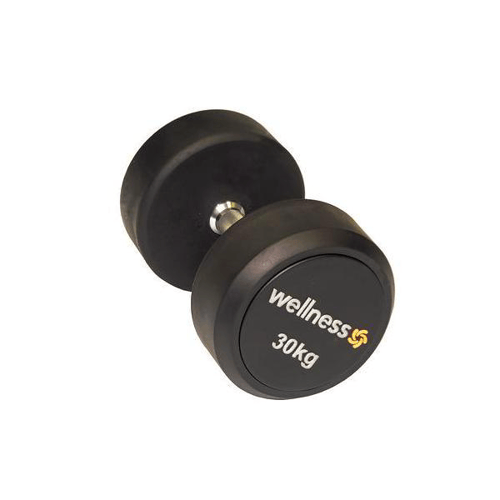 Imagem do produto Dumbell Emborrachado Deluxe 30,00 Kg Wellness Wk125