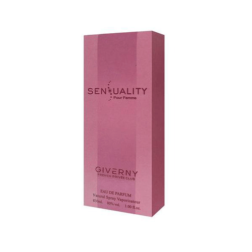 Eau De Parfum Sensuality Pour Femme 30Ml Giverny