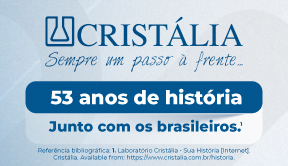 Banner institucional Cristália