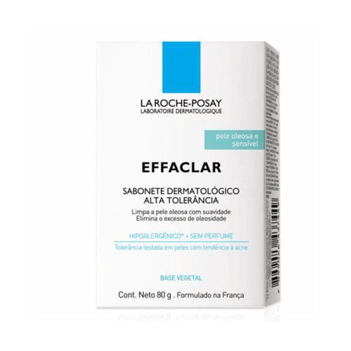 Imagem do produto Sabonete De Limpeza Facial - La Roche-Posay Effaclar Alta Tolerância 80G