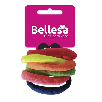 Imagem do produto Elastico Bellesa Meia Colorido Com 6
