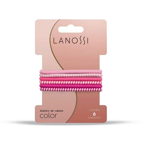 Elastico De Cabelo Lanossi Pick Com 6