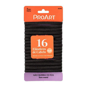 Elástico De Cabelo Reto 16Unidades