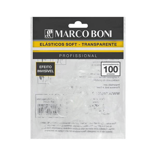 Elastico Marco Boni Soft Transp.100un