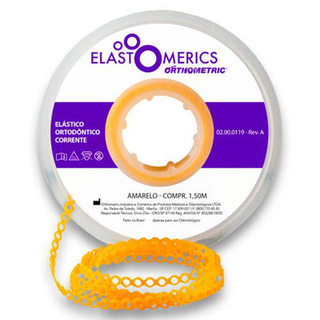 Imagem do produto Elastômeros Corrente 1,5M Amarelo Orthometric