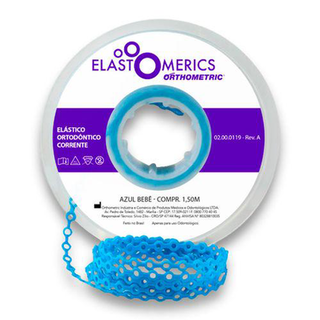 Imagem do produto Elastômeros Corrente 1,5M Azul Bebê Orthometric