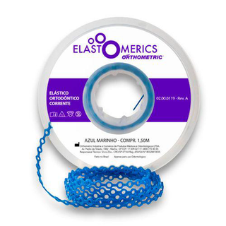 Imagem do produto Elastômeros Corrente 1,5M Azul Marinho Orthometric