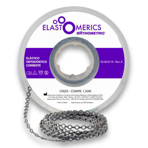 Imagem do produto Elastômeros Corrente 1,5M Cinza Orthometric