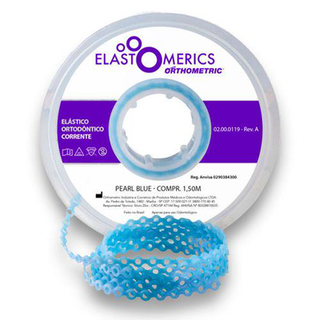 Imagem do produto Elastômeros Corrente 1,5M Pearl Blue Orthometric