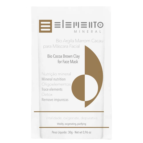 Elemento Mineral Bio Argila Marrom Cacau 30G