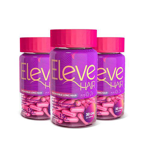 Imagem do produto Eleve Hair: Vitamina Para Cabelo 90 Dias 90 Cápsulas