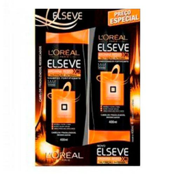 Elseve Arginina X3 Pack Nutricao Intensa Shampoo E Condicionador Preco Especial 400Ml