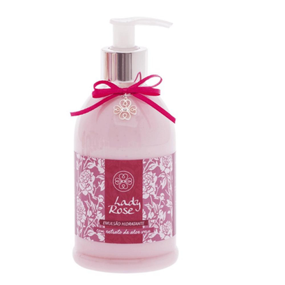 Emulsão Corporal Lady Rose Flora Vie 380Ml