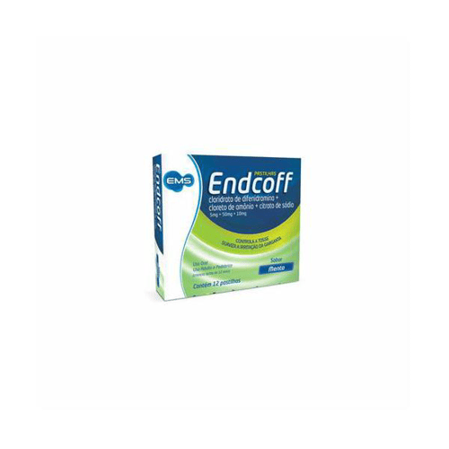 Endcoff - Menta Com 12 Pastilhas