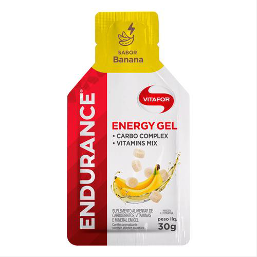 Imagem do produto Endurance Energy Carboidrato Em Gel Banana Vitafor 30G