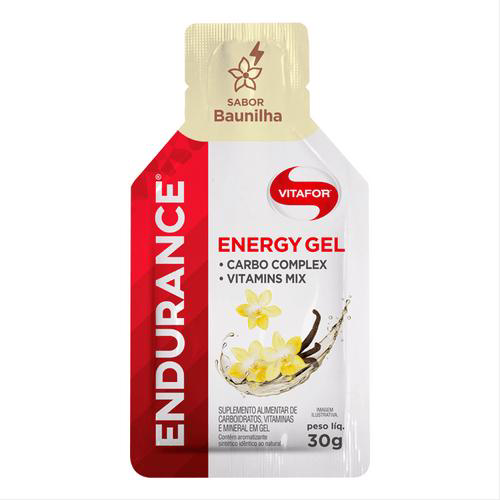 Endurance Energy Carboidrato Em Gel Baunilha Vitafor 30G