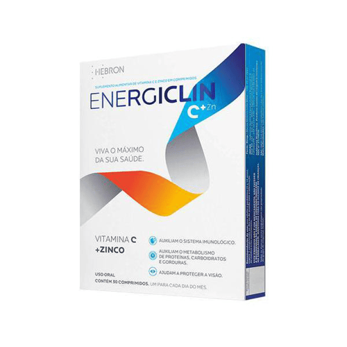 Energiclin C+ Zn Com 30 Comprimidos