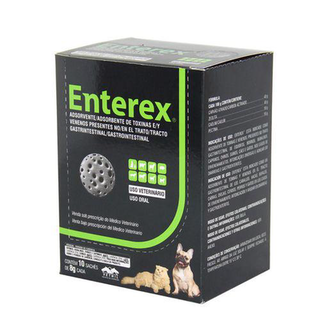 Imagem do produto Enterex Sachês 8G Cx 10 Unid Vetnil Carvão Ativado Intoxicações