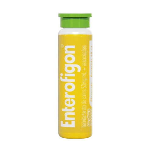 Enterofigon Solução Oral Flaconete Abacaxi 50Mg/10Mg/Ml 10Ml