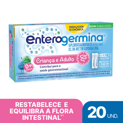 Imagem do produto Enterogermina 5Ml Com 20 Flaconetes