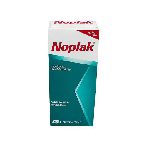 Enxaguante Bucal Noplak 250Ml - Sol Bucal 250Ml