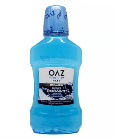 Imagem do produto Enxaguante Bucal Oaz Menta Refrescante 250Ml