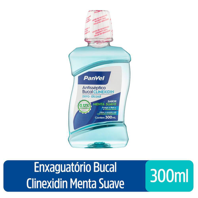Imagem do produto Enxaguatorio Bucal Terapeutico Clinexidin Panvel Sem Alcool 300Ml